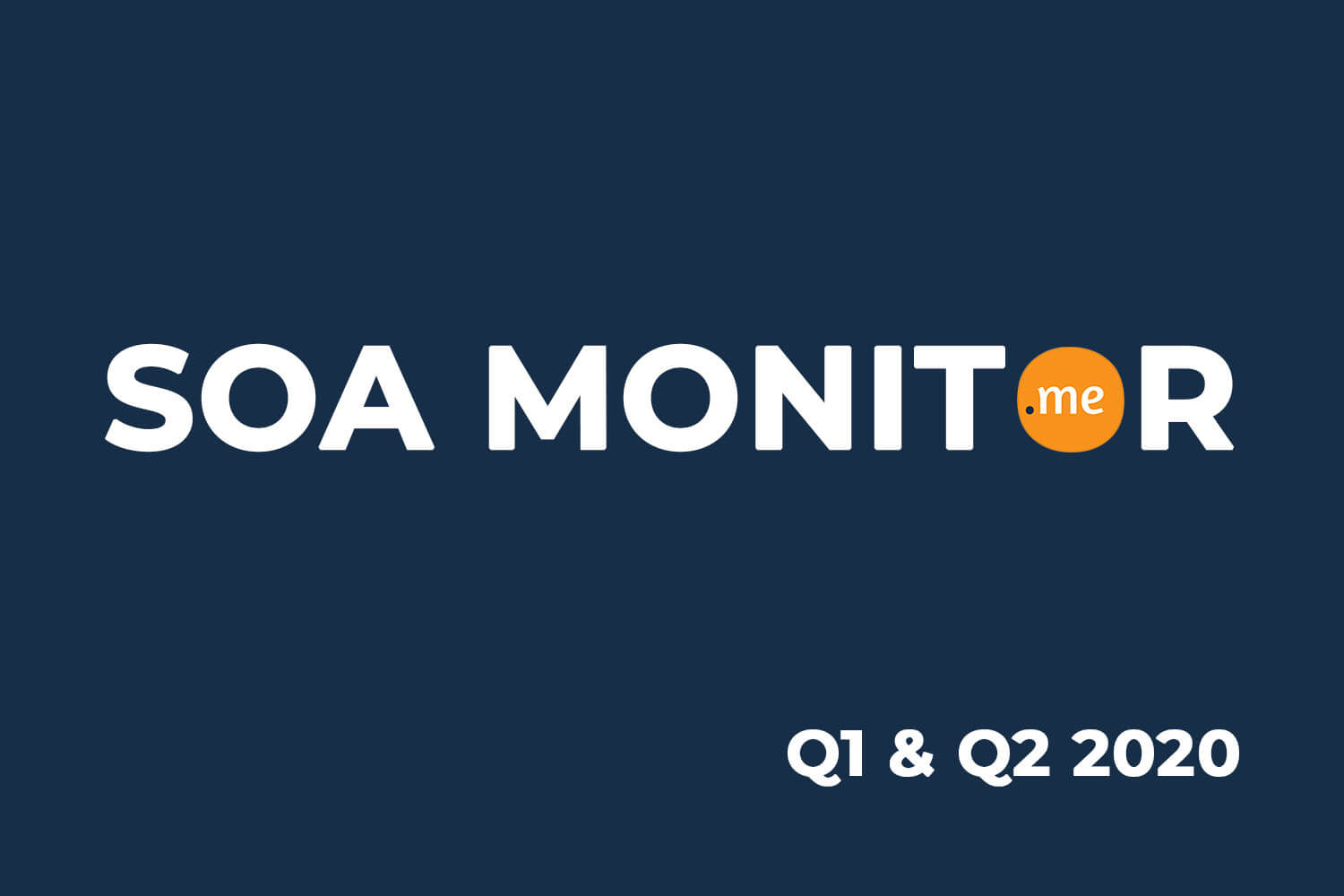 SOA Monitor Q1 en Q2 2020